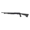 Image 2 : Stevens 320 Pump Action Shotgun 12Ga 3" Chamber 18.5" Barrel Black Synthetic Stock, New