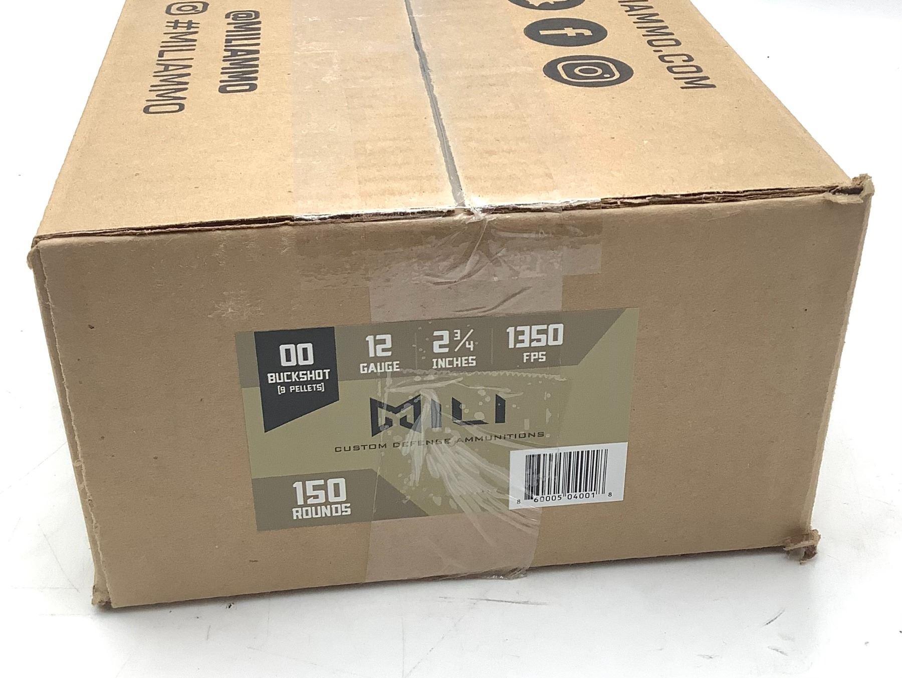 Mili Custom Defense 12 Ga 2 3 4 00 Buck Ammunition 150 Rounds mili-custom-defense-12-ga-2-3-4-00-buck-ammunition-150-rounds