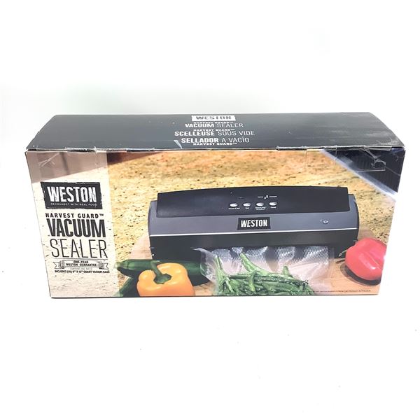 Weston Harvest Guard Vacuum Sealer, New