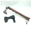 Image 1 : Hand Forged 5" Blade Axe, 20" Overall Length, Wood Handle