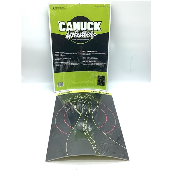 Canuck Splatter 12  X 18  Turkey Targets, 10 Pk X 2, New