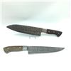 Image 1 : Fixed 9" Blade Chef Knife X 2