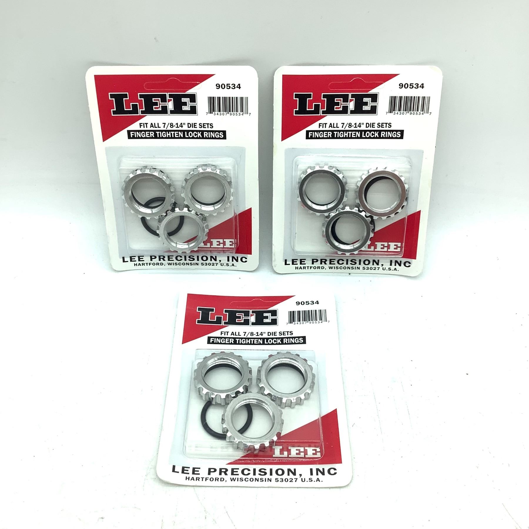 General Lee Key Rings Lee Finger Tighten Lock Rings For All 7/8 - 14