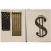 Image 1 : 3-METAL MONEY CLIPS: 2 STEEL AND 1 BRASS: SHIPS