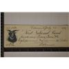 Image 1 : 1896 FIRST NATIONAL BANK $18.94 CANCELLED CHECK