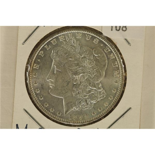 1899-O MORGAN SILVER DOLLAR (BRILLIANT UNC)