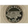 Image 1 : 1 TROY OZ. .999 FINE SILVER PROOF ROUND "JOHN