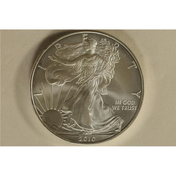 2010 AMERICAN SILVER EAGLE BRILLIANT UNC