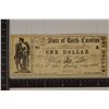 Image 1 : 1866 STATE OF NORTH CAROLINA $1 OBSOLETE BILL