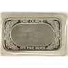 Image 2 : 1 TROY OZ. .999 FINE SILVER INGOT/BAR "1970