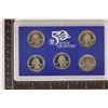 Image 2 : 1999 US 50 STATE QUARTERS PROOF SET NO BOX