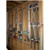 Image 1 : CONTENTS OF WALL INCLUDES CLAMPS, BITS AND MORE