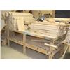 Image 1 : WORK TABLE AND CONTENTS 90" X 42" X 36"