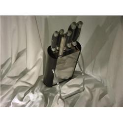 7 Piece Knife Set With Block