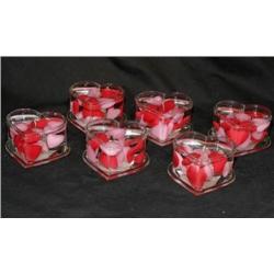 6 Cinnamon Scented Gel Candles