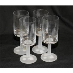 4 Wine Glasses By Dansk