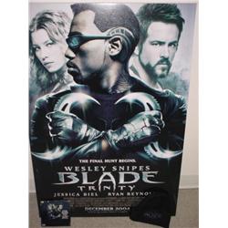 Blade Trinity Poster Autographed by Ryan Reynolds