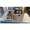 Image 1 : 2 BOXES OF POWER TOOLS AND HAND TOOLS