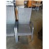 Image 2 : 2 PAIRS OF PATIO CHAIRS