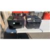 Image 1 : 2 ALL IN ONE PRINTERS EPSON WF-4820 AND BROTHER MFC-L2730DW BOTH POWER ON, NO INK - RETAIL $568