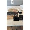 Image 1 : 9 UNAUTHENTICATED DESIGNER WOMENS WALLETS  - LOUIS VUITTON, KATE SPADE, COACH, GUESS, ETC