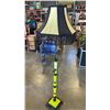 Image 1 : GREEN AND BLACK ART DECO FLOOR LAMP