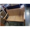 Image 1 : NEW PATIO OUTDOOR BENCH RETAIL $349