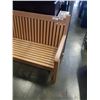 Image 3 : NEW PATIO OUTDOOR BENCH RETAIL $349