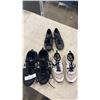 Image 1 : 3 PAIRS OF SHOES NIKE SIZE 7, UNDER ARMOUR SIZE 10.5 AND ADIDAS SIZE 5.5