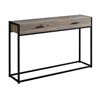 Image 1 : AS NEW MONARCH 48" SOFA TABLE WITH DRAWERS - RETAIL $319