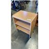 Image 2 : ROLLING 2 TIER SHELF