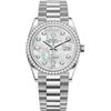 Image 1 : Rolex 36MM Day Date WG with Diamond Bezel Model # 128349