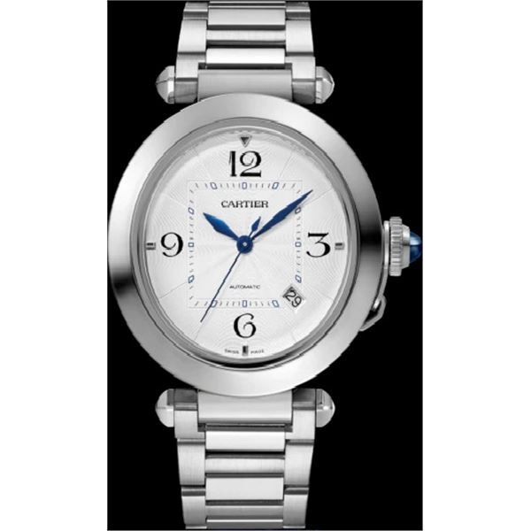 Cartier Steel Pasha Mens Model #WSPA0009