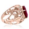 Image 2 : 11.15ct RUBY 14K YELLOW Gold 8.7gm Ring