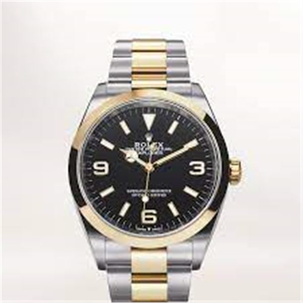 Rolex Explorer SS/YG Model # 124273