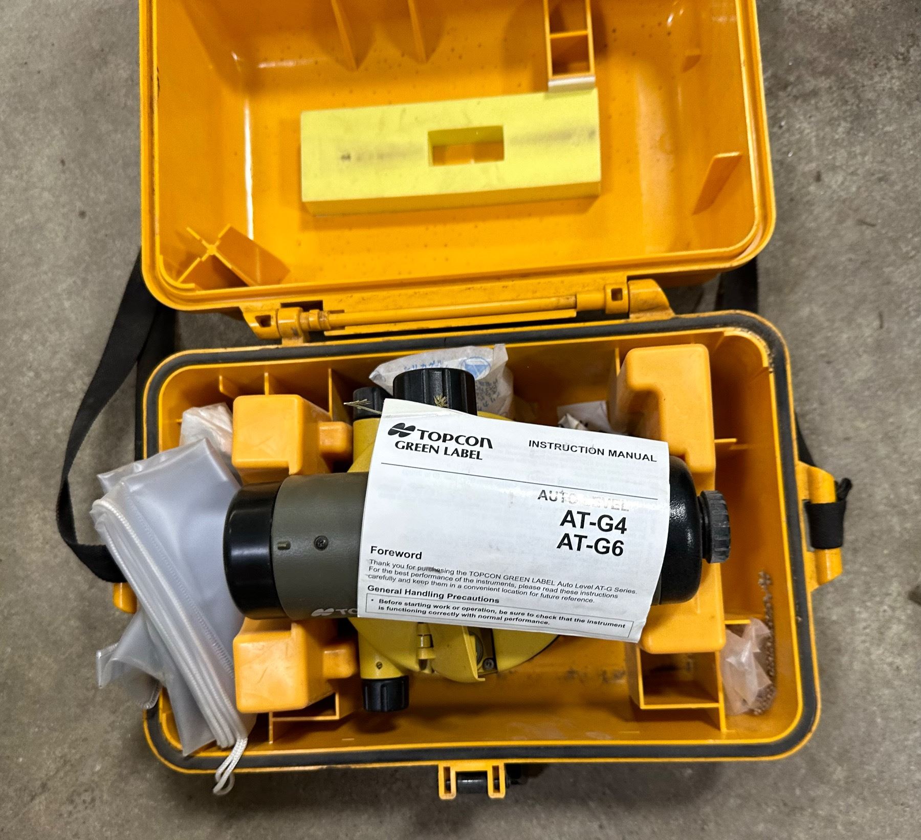 TOPCON GREEN LABEL AT-G4 AUTO LEVEL