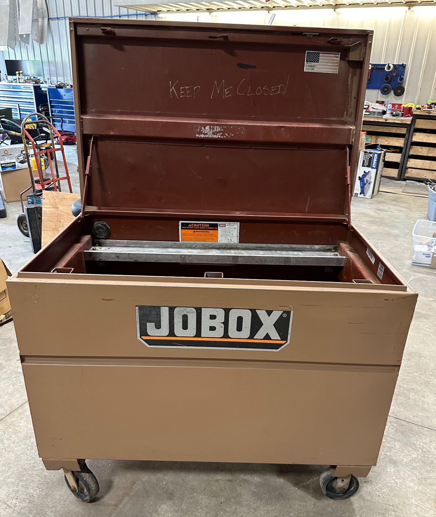 Jobox Spring JOBOX ROLLING TOOL BOX - Cornerbids