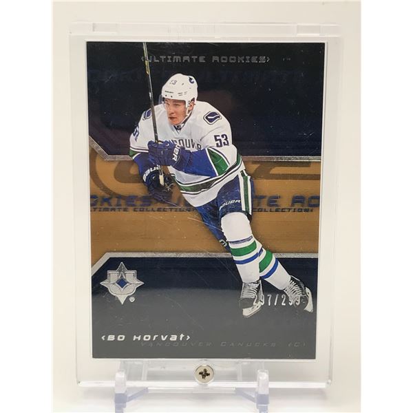 2015 UPPER DECK ULTIMATE ROOKIES NO.45 BO HORVAT ROOKIE 291/299