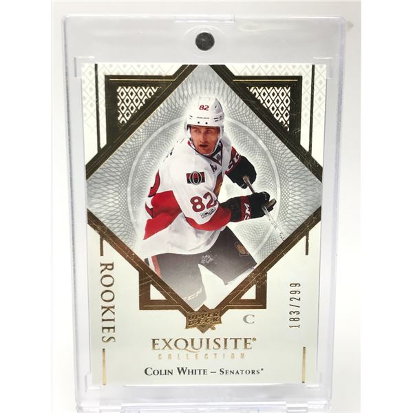 2017-18 UPPER DECK EXCUISITE ROOKIES  NO.R-CW COLIN WHITE 183/299