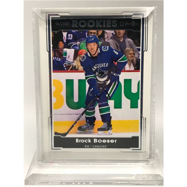 2017-18 UPPER DECK SERIES 2 O-PEE-CHEE NO.R-2 BROCK BOESER GLOSSY ROOKIES