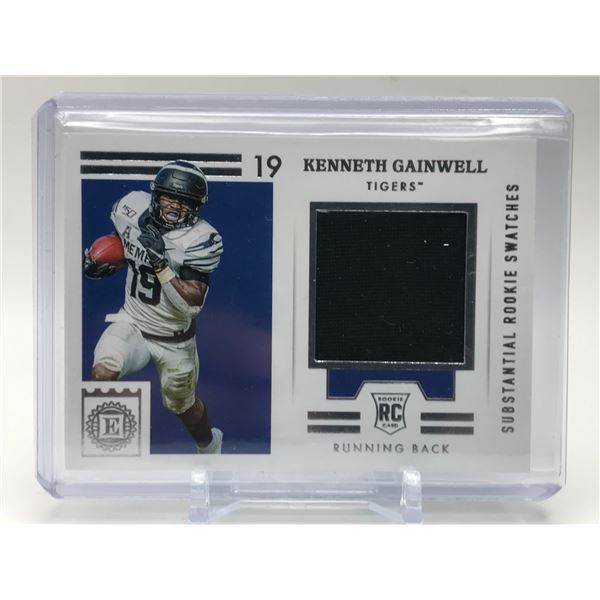 2021 PANINI ELITE CHRONICLES ENCASED DRAFT PICKS NO.ERS-KG KENNETH GAINWELL ROOKIE PATCH