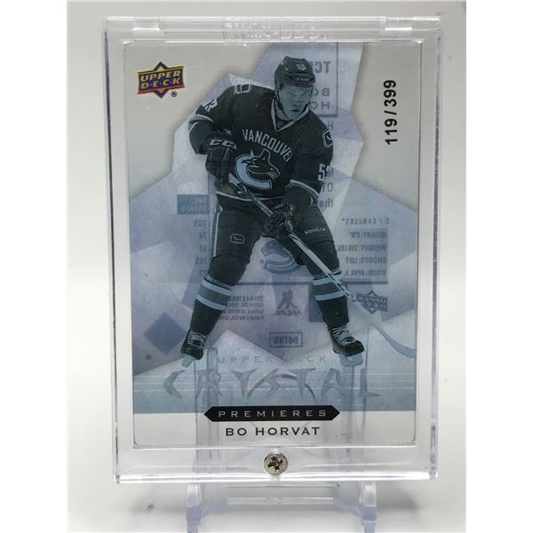 2014-15 UPPER DECK TRILOGY NO.TCR-BH BO HORVAT CRYSTAL PREMIERS 119/399