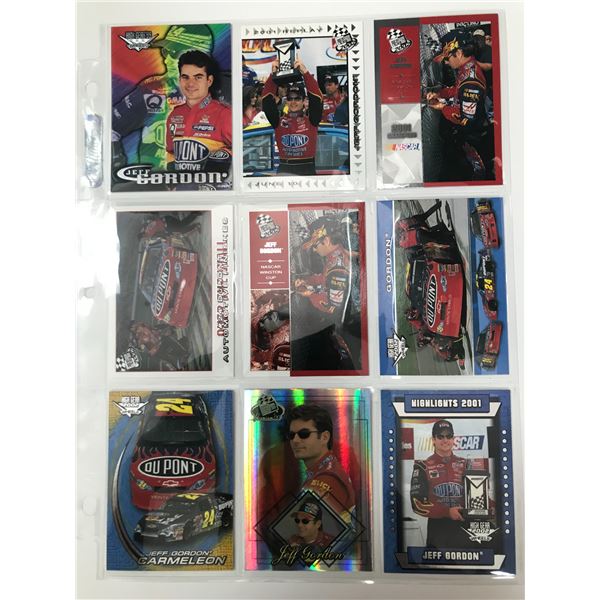 LOT OF JEFF GORDON CARDS