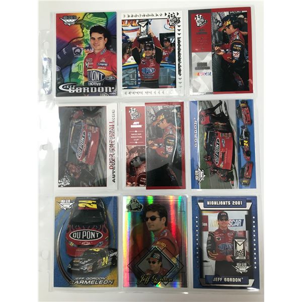 LOT OF JEFF GORDON CARDS