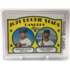 Image 1 : 2021 TOPPS HERITAGE NO.400 TEJEDA, TAVERAS 2021 ROOKIE STARS ROOKIE CARD