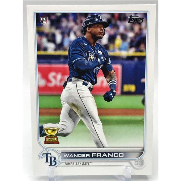 2023 TOPPS NO.215 WANDER FRANCO ROOKIE CARD