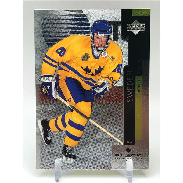 1998 UPPER DECK BLACK DIMOND NO.136 HENRIK SEDIN