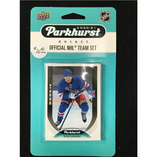 2020-21 PARKHURST OFFICAL NHL TEAM SET