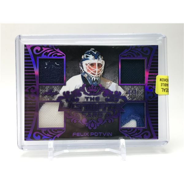 2020 LEAF THE ULTIMATE CARD NO.TUC-04 FELIX POTVIN PATCH 8/9