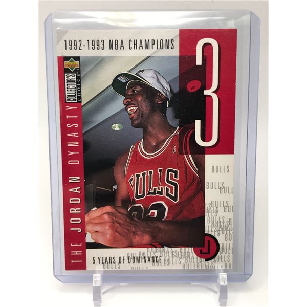 1997 UPPER DECK NO.JD3 MICHAEL JORDAN 92-93 CHAMPIONS 01593/23000